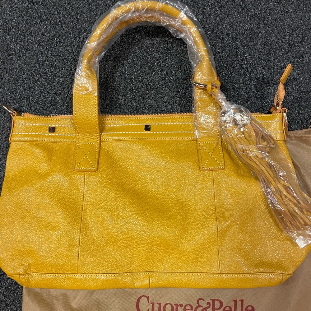 Cuore & Pelle Brand New Italian  leather Amelia handbag - Picture 3 of 10